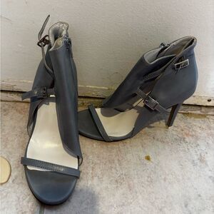 BEAUTIISOLES By Robyn Shreiber cutout shoes strappy heels dress open toe Boots